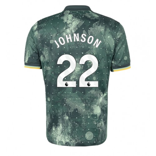 Dres Tottenham Hotspur Brennan Johnson #22 Rezervni 2024-25 Kratak Rukav